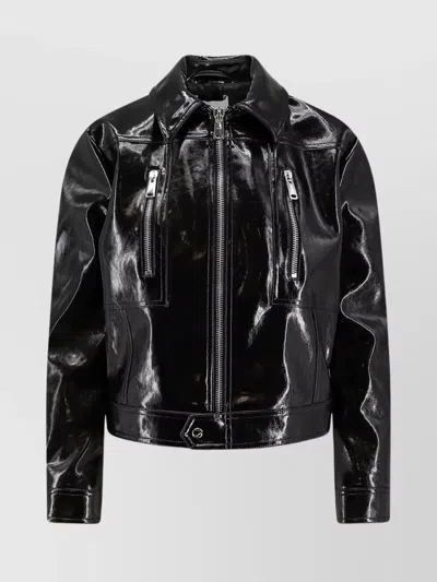 COPERNI ORGANIC POLYURETHANE JACKET FEATURING SHINY FINISH