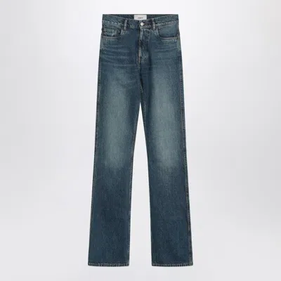 Coperni Organic Washed Blue Denim Jeans Women