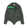 Coperni Body Jacket In Green