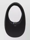Coperni Oval Mini Shoulder Bag With Top Handle In Black