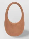 Coperni Oval Shape Suede Leather Swipe Bag
