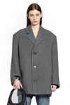Coperni Oversized Coat In Gray