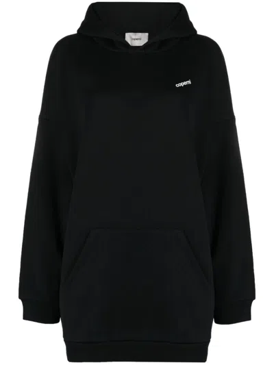Coperni Oversize Logo-print Hoodie In Black