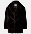 Coperni Oversized Coat In Brown