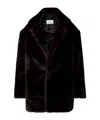 Coperni Oversized Coat In Brown