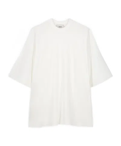 Coperni Oversized Short-sleeve Sweater In White