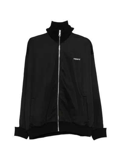Coperni Oversized Side-stripe Jacket In Black
