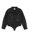 Coperni Jacke Mit Einsätzen In Black