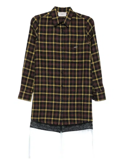 COPERNI PANELLED LAYERED DRESS