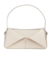 Coperni Panelled Leather Shoulder Bag In Neutral