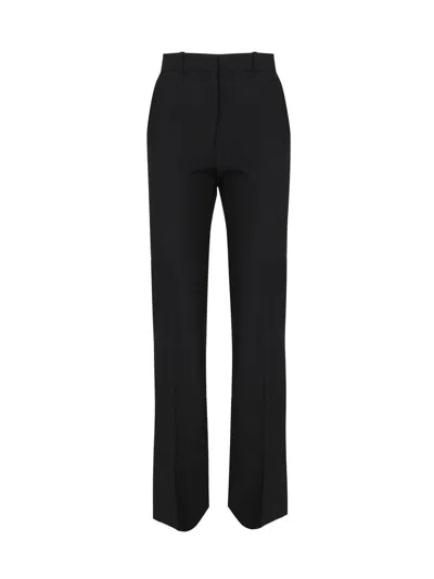 Coperni High-rise Straight-leg Tailored Trousers In Black