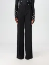 Coperni Studded Wide Leg Canvas Trousers In Schwarz