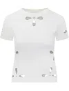 Coperni Logo T-shirt In White