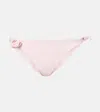 Coperni Floral-motif Bikini Briefs In Pink
