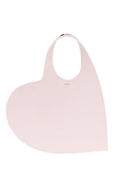 Coperni Leather Tote Bags In Pink