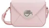 Coperni Light Pink Shoulder Bag With Clasp Fastening And Adjustable Strap In Pink