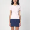 Coperni Pink T-shirt With Heart In Pink