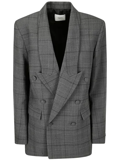 COPERNI PLAID-CHECK PATTERN BLAZER