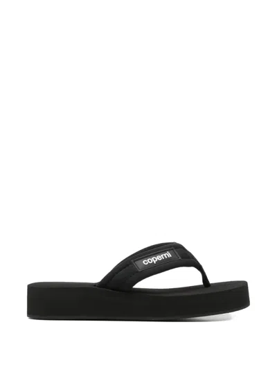Coperni Platform Sandals In Black