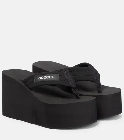 COPERNI PLATFORM THONG SANDALS,P00578240