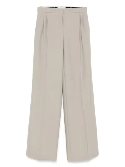 Coperni Pleat-detail Trousers In Neutrals