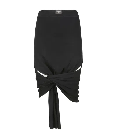 Coperni Pleated Skirts In Black
