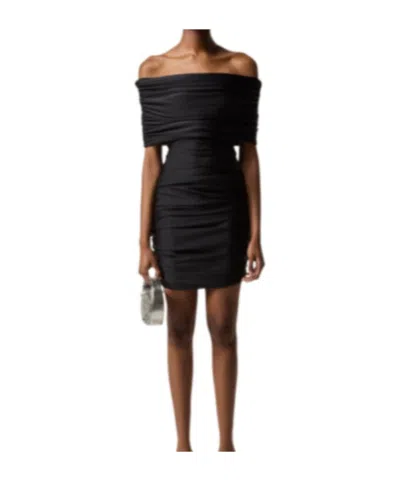 COPERNI PLEATED STRAPLESS DRESS