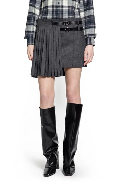 COPERNI PLEATED UNIFORM MINI SKIRT