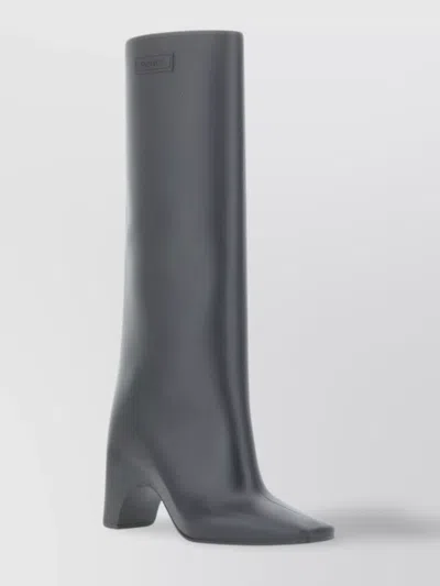 Coperni Pointed Toe Block Heel Ankle Boot In Black