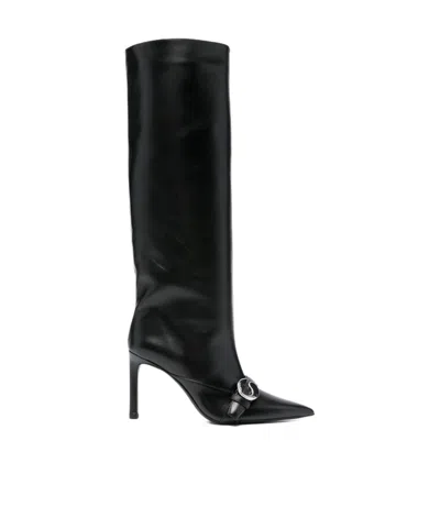Coperni Pointed-toe Boots In Black