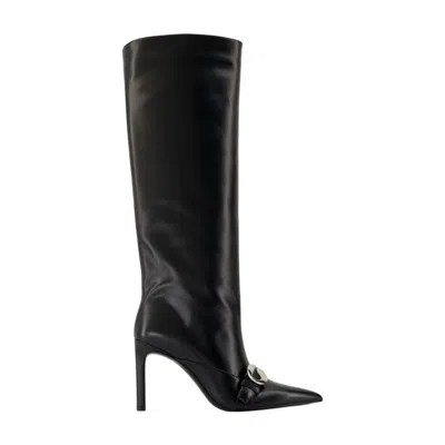 Coperni Pointed-toe Leather Boot In Black