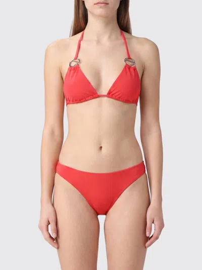 Coperni Polyamide Bikini Top In Red