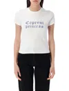 Coperni X Disney T-shirt Princess Aus Baumwoll-jersey In White