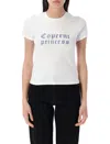Coperni X Disney T-shirt Princess Aus Baumwoll-jersey In White