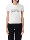 Coperni X Disney T-shirt Princess Aus Baumwoll-jersey In White