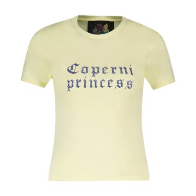 COPERNI PRINCESS T-SHIRT - COTTON - YELLOW