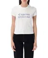 Coperni X Disney T-shirt Princess Aus Baumwoll-jersey In White