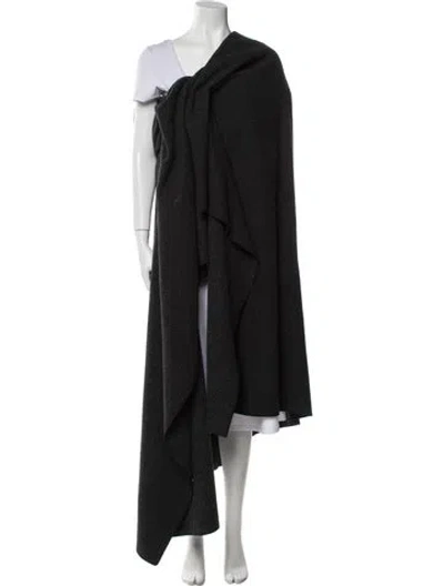 Pre-owned Coperni Printed Coat In Blue