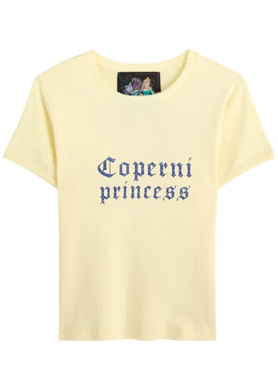 Coperni Printed Cotton T-shirt