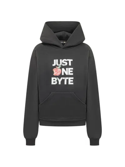 Coperni Printed Hoodie In Black