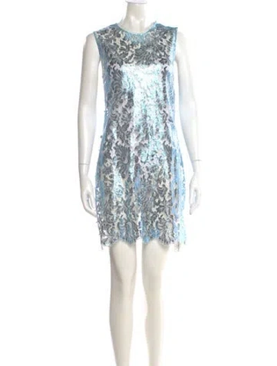 Pre-owned Coperni Printed Mini Dress