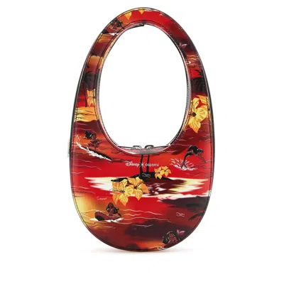 Coperni Printed Synthetic Leather Disney X  Mini Tropical Swipe Handbag