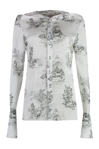 Coperni Printed Twill Shirt