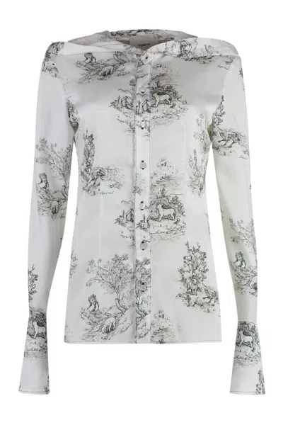 Coperni Printed Twill Shirt