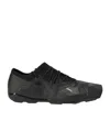 Coperni Leather And Fabric 90sqr Sneakers In Black