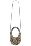 Coperni Women's Python Mini Swipe Bag In Green