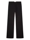 Coperni Rear-pocket Flared Trousers In Black