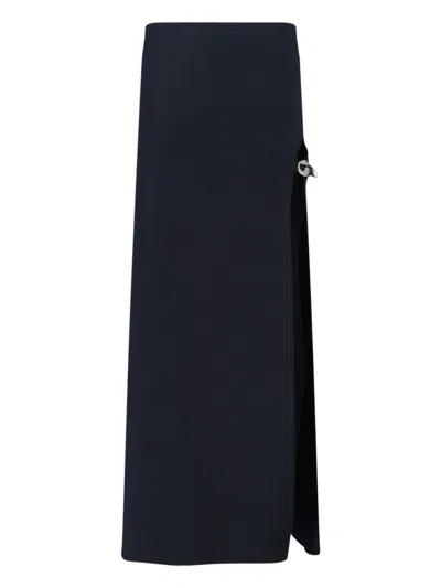 Coperni Recycled Polyester Mini Skirt In Black