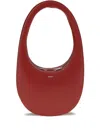 Coperni Mini Oval Crossbody Bag Top Handle In Red