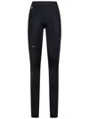 Coperni Reflective-accent Black Technical Leggings In Black
